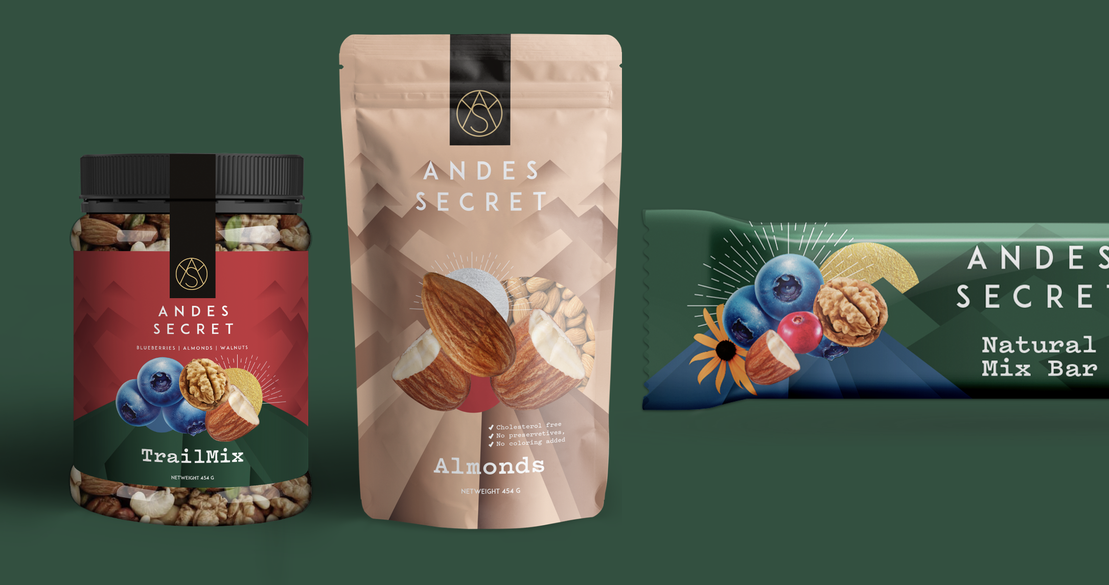 Nuevo packaging Andes Secret